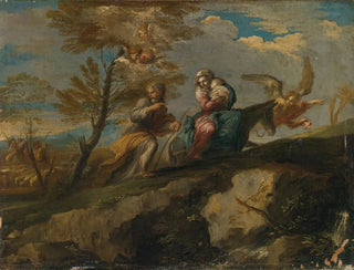 The Flight into Egypt - Giovanni Battista Ranieri Del Pace — artwork view