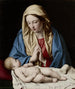 Marie adorant l'Enfant - Giovanni Battista Salvi da Sassoferrato — artwork view