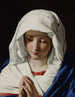 The Virgin in Prayer - Giovanni Battista Salvi da Sassoferrato — artwork view