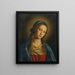 Virgin - Giovanni Battista Salvi da Sassoferrato — framed artwork on a wall