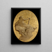 an allegorical woman figure with a club - Giovanni Battista Tiepolo — framed artwork on a wall