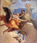 Allégorie de la vertu et de la noblesse - Giovanni Battista Tiepolo — artwork view