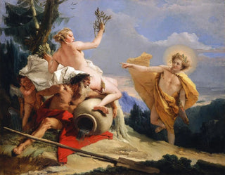 Apollo Pursuing Daphne - Giovanni Battista Tiepolo — artwork view