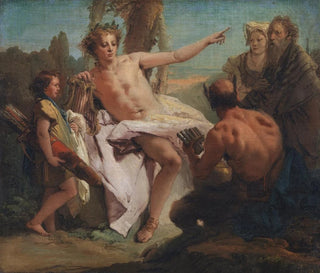 Apollon et Marsyas - Giovanni Battista Tiepolo — artwork view