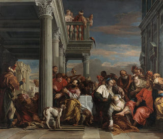 The Christ in the house of Simon the Pharisee - Giovanni Battista Tiepolo — artwork view