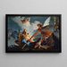 Flight into Egypt - Giovanni Battista Tiepolo — framed artwork on a wall