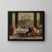 The Last Supper - Giovanni Battista Tiepolo — framed artwork on a wall