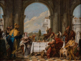 The Banquet of Cleopatra - Giovanni Battista Tiepolo — artwork view