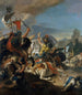 La bataille de Vercellae - Giovanni Battista Tiepolo — artwork view