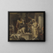 The Beheading of Saint John the Baptist - Giovanni Battista Tiepolo — framed artwork on a wall