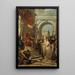 La Continence de Scipion - Giovanni Battista Tiepolo — framed artwork on a wall
