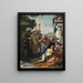 La mort de Hyacinthe - Giovanni Battista Tiepolo — framed artwork on a wall