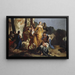 La Découverte de Moïse - Giovanni Battista Tiepolo — framed artwork on a wall
