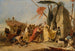 La Rencontre d'Antoine et Cléopâtre - Giovanni Battista Tiepolo — artwork view