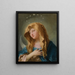 La Vierge Immaculée - Giovanni Battista Tiepolo — framed artwork on a wall