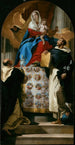 The Virgin and Child with Saints Dominic and Hyacinth - Giovanni Battista Tiepolo — artwork view