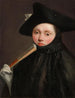 Young woman with tricorn hat - Giovanni Battista Tiepolo — artwork view