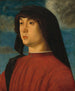 Portrait of a Young Man in Red - Giovanni Bellini — artwork view