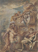 Alexandre au tombeau de Cyrus - Giovanni Benedetto Castiglione — artwork view