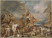 Noé conduisant les animaux dans l'arche - Giovanni Benedetto Castiglione — artwork view