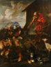 Les animaux entrant dans l'arche de Noé - Giovanni Benedetto Castiglione — artwork view