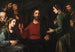 The Christ in the house of Mary and Martha - Giovanni Bernardino Azzolino — artwork view