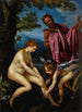 Venus, Cupid, and Pan - Giovanni Biliverti — artwork view
