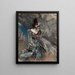 Ballerine Spagnole al Moulin Rouge - Giovanni Boldini — framed artwork on a wall