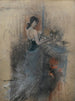 At the fireside - Giovanni Boldini — artwork view