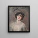Donna Franca Florio - Giovanni Boldini — framed artwork on a wall