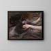 Women Sewing - Giovanni Boldini — framed artwork on a wall