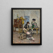 Guitarist - Giovanni Boldini — framed artwork on a wall