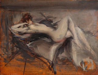 Female Nude Painting - Giovanni Boldini — artwork view