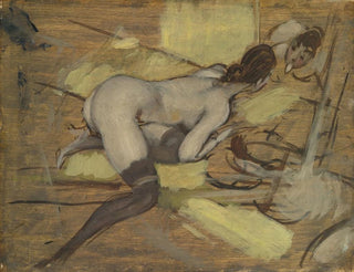 Seul avec le miroir - Giovanni Boldini — artwork view