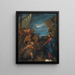 The Third Appearance of Christ - Giovanni Bonatti — framed artwork on a wall
