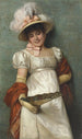 A beautiful young girl - Giovanni Costa — artwork view