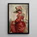Showing the new dress - Giovanni Costa — framed artwork on a wall