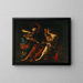 Lot et ses filles - Giovanni Francesco Guerrieri — framed artwork on a wall