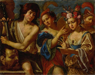 The Triumph of David - Giovanni Francesco Guerrieri — artwork view