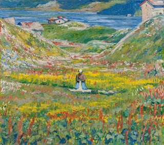 Vallée en fleurs - Giovanni Giacometti — artwork view
