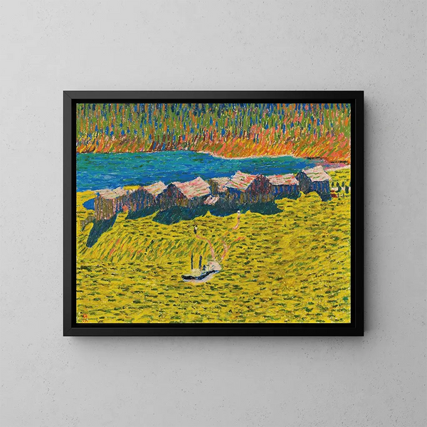 Capolago - Giovanni Giacometti — framed artwork on a wall