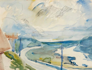 Morning in Maloja - Giovanni Giacometti — artwork view