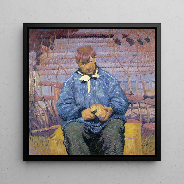 The Bread - Giovanni Giacometti — framed artwork on a wall