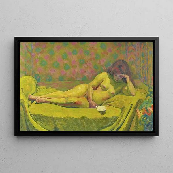 Théodora - Giovanni Giacometti — framed artwork on a wall