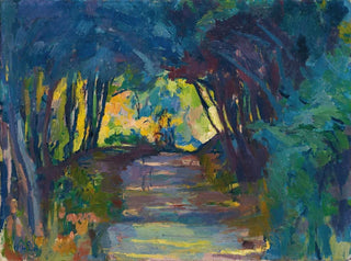 Chemin forestier - Giovanni Giacometti — artwork view