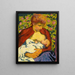 Young Mother - Giovanni Giacometti — framed artwork on a wall