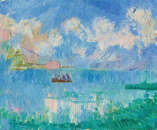 Les Pêcheurs - Giovanni Giacometti — artwork view