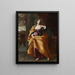 La conversion de sainte Marie-Madeleine - Giovanni Giacomo Semenza — framed artwork on a wall