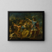 David meeting Abigail - Giovanni Gioseffo dal Sole — framed artwork on a wall