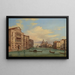 Ponte dei Gesuiti Calle di Volti - Giovanni Grubacs — framed artwork on a wall